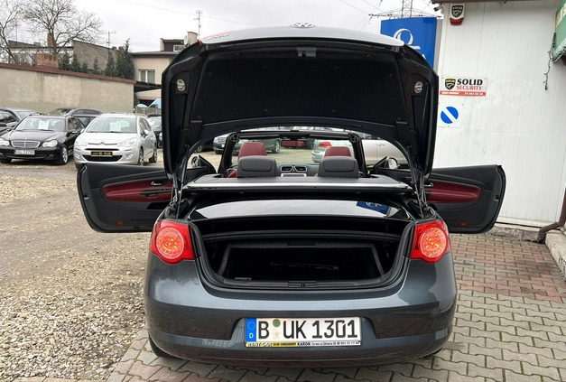 Volkswagen Eos cena 21900 przebieg: 195462, rok produkcji 2007 z Mrozy małe 596
